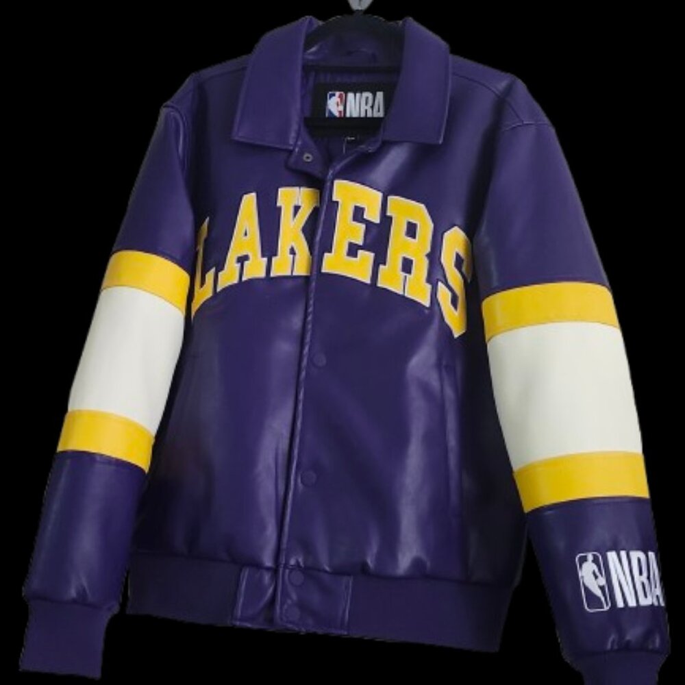 NBA Los Angeles Lakers Purple Jacket M